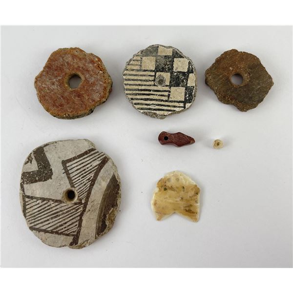 Ancient Anasazi Pottery Shard Beads