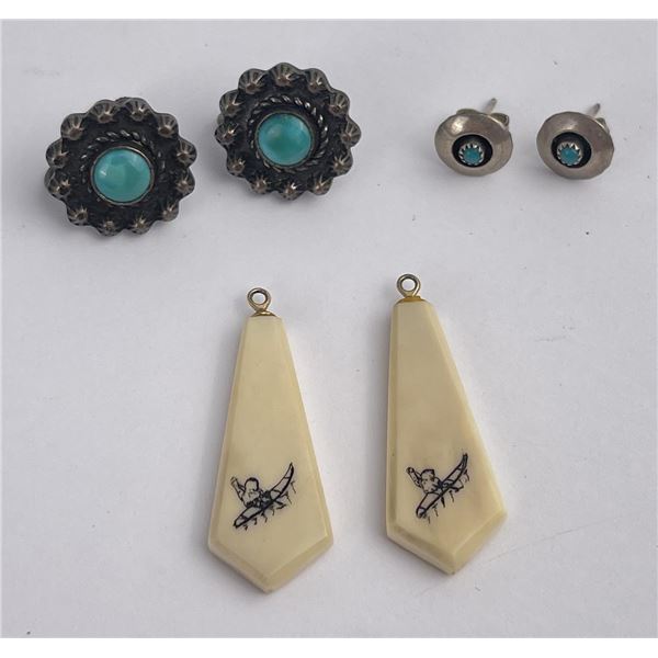 Navajo Sterling Silver Turquoise Jewelry