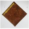 Image 1 : Antique Embossed S Curve Road Sign