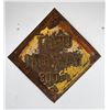 Image 1 : Antique Embossed Thru Highway Road Sign