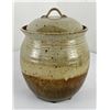 Image 3 : Mid Century Studio Pottery Flour Jar