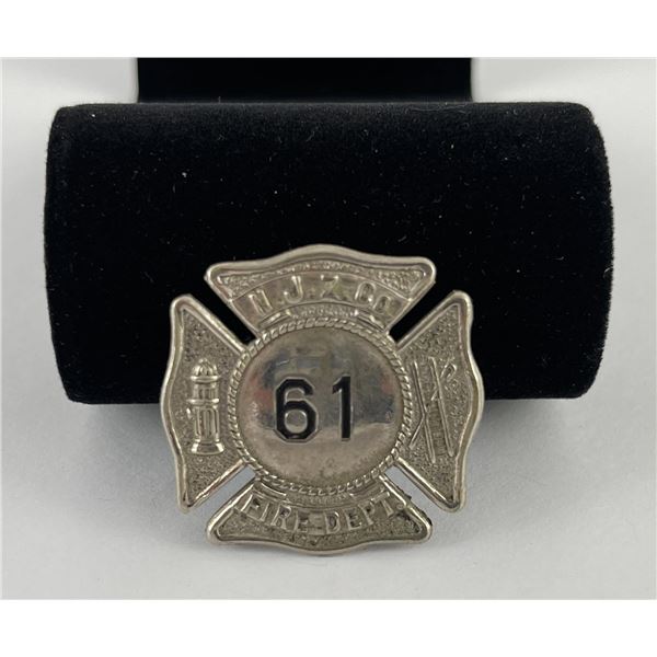 New Jersey Fire Department Badge