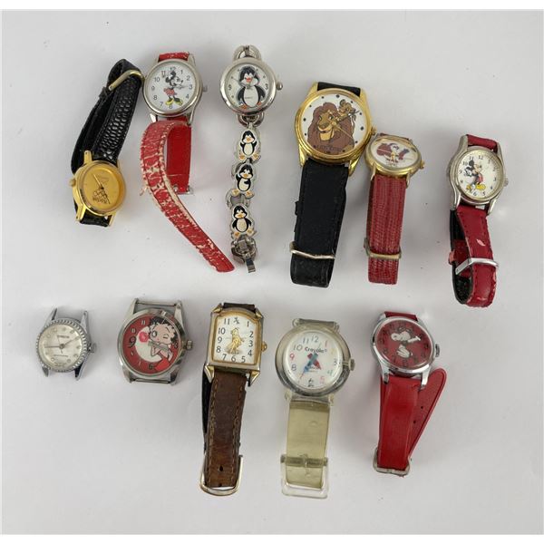 Collection of Disney Watches