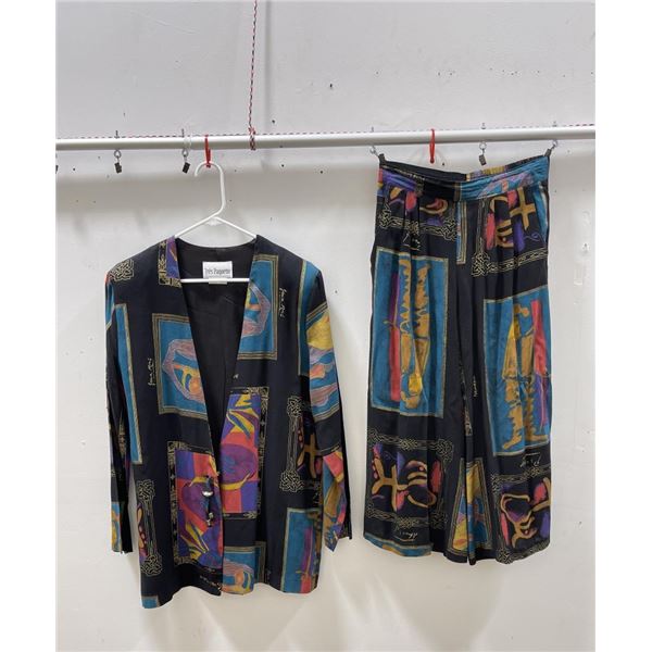 1980s Tres Paquette Byer California Blazer Skirt