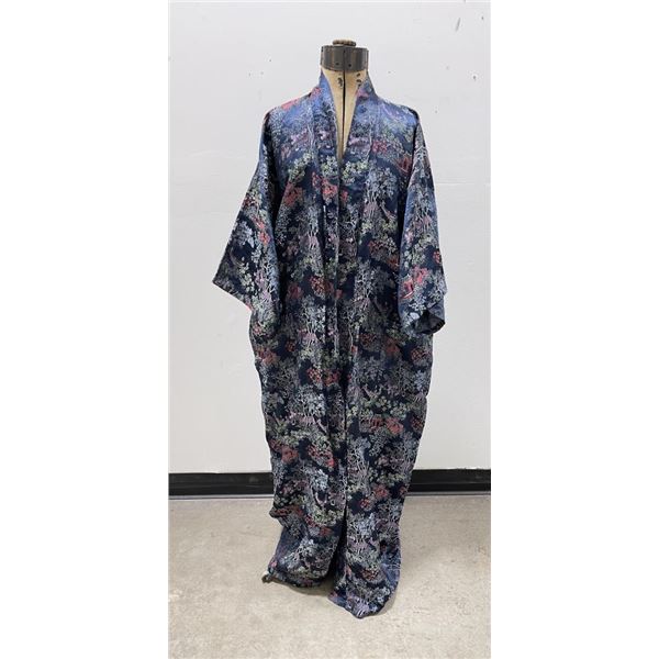 Vintage Chinese Rayon Kimono Robe