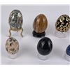 Image 2 : Collection of Semi Precious Stone Eggs