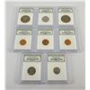 Image 1 : 8 Graded INB Coins