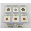 Image 3 : 8 Graded INB Coins
