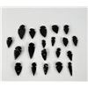 Image 4 : Group of 20 Obsidian Arrowheads