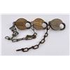Image 2 : Lot of 3 Railroad Padlocks Brass Lock