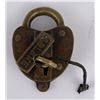 Image 1 : Northern Pacific Brass Switch Padlock Lock