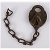 Image 1 : Brass Railroad Padlock Lock Union Rail Road