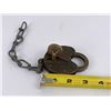 Image 5 : Union Pacific Railroad Padlock Lock Brass