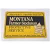Image 1 : Montana Farmer Stockman Protective Service Sign