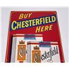 Image 2 : Chesterfield Cigarette Metal Advertising Sign
