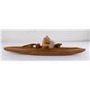Image 2 : Alaskan Inuit Eskimo Wood Kayak