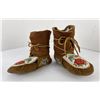 Image 5 : Cree Native American Indian Beaded Moccasins