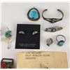 Image 3 : Navajo Zuni Sterling Turquoise Jewelry Collection