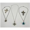 Image 4 : Navajo Zuni Sterling Turquoise Necklaces