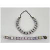 Image 3 : Vintage Enamel Bracelet and Necklace
