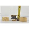 Image 7 : Alaskan Eskimo Inuit Ulu and Napkin Rings