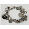 Image 1 : Sterling Silver Charm Bracelet