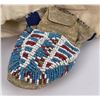 Image 3 : Cheyenne Indian Beaded Childs Moccasins