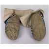 Image 4 : Cheyenne Indian Beaded Childs Moccasins