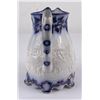 Image 3 : Antique Flow Blue Pitcher Camels Elephants