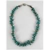 Image 3 : Navajo Turquoise Nugget Necklace