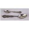 Image 1 : Sterling Silver Souvenir Spoons Oregon Nevada