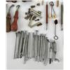 Image 8 : Collection of Leather Craft Stamping Tools