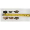 Image 9 : Ancient Native American Indian Stone Arrowheads