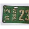 Image 2 : 1929 Wisconsin License Plate