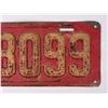 Image 3 : 1925 Montana License Plate