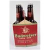 Image 2 : 2005 Budweiser Beer Six Pack Bottles