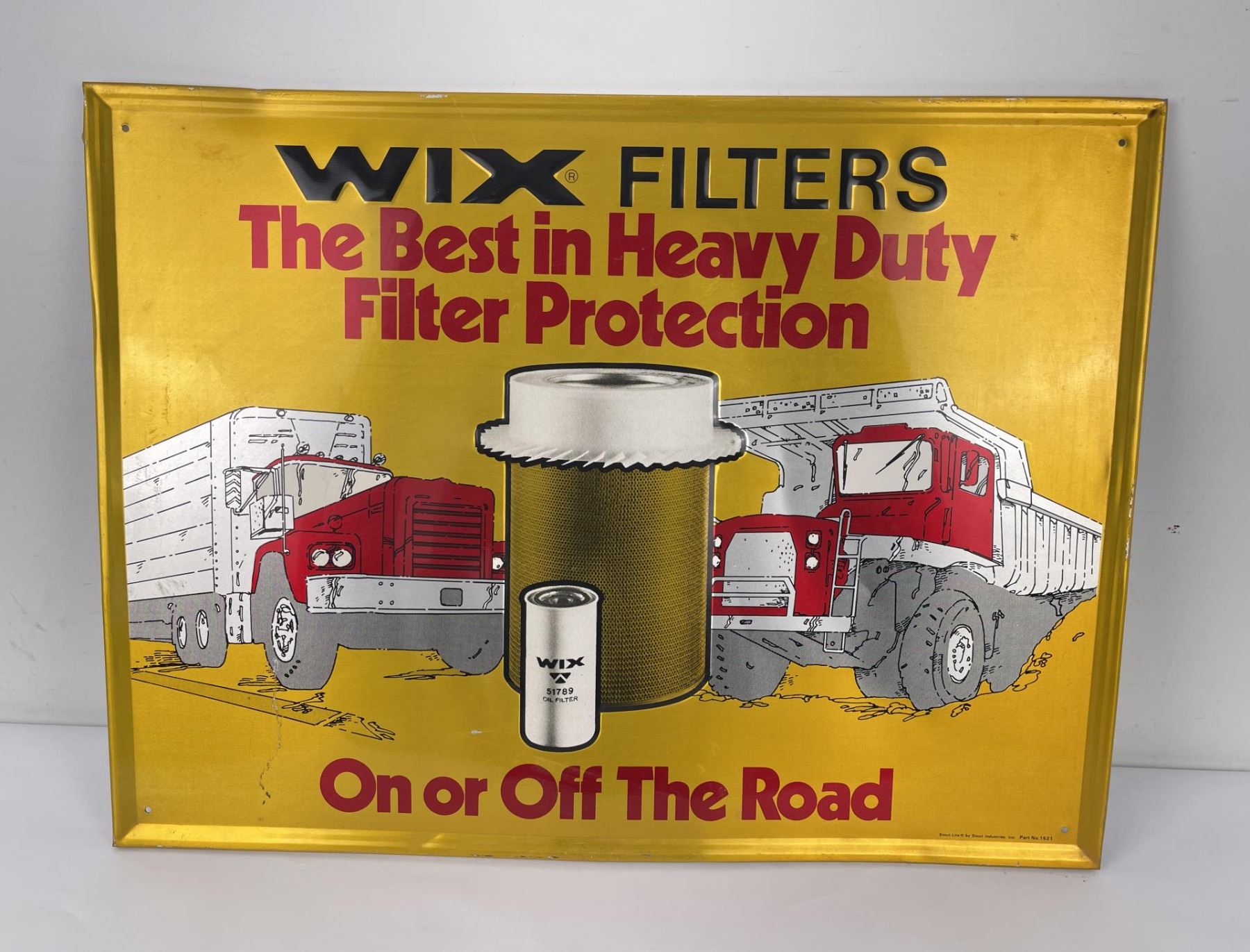 Wix Filters Sign Wix Oil Filters Sign