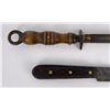 Image 2 : Antique Butcher Knife and Steel