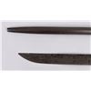 Image 5 : Antique Butcher Knife and Steel
