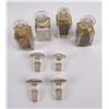Image 7 : Antique Tantalus Spice Bottle Set