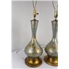 Image 5 : Pair of Mid Century Glass Lamps