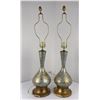 Image 7 : Pair of Mid Century Glass Lamps