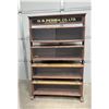 Image 1 : Antique Mercantile Cabinet Display DS Perrin