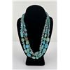 Image 1 : Navajo Multi Stone Coral Howlite Necklace