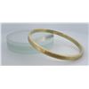 Image 4 : 14k Yellow Gold Bangle Bracelet