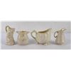 Image 2 : Irish Belleek Porcelain Creamer Grouping