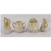 Image 3 : Irish Belleek Porcelain Creamer Grouping