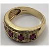 Image 6 : 14K Gold and Ruby Ring and Tennis Bracelet