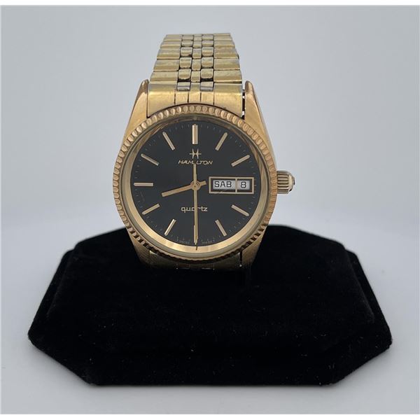 Hamilton Quartz Day Date Watch