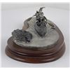 Image 2 : Mohawk War Party Chilmark Pewter Sculpture